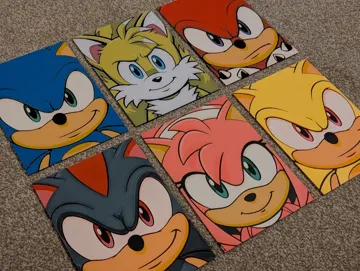Marco decorativo: Sonic & The Gang Hueforge & Frame — vista de referencia 3