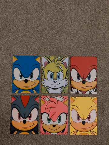 Marco decorativo: Sonic & The Gang Hueforge & Frame — vista de referencia 2