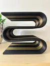 WaveShelf – Modern Book & Magazine Stand