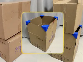 Carton heightening and stabilizing device