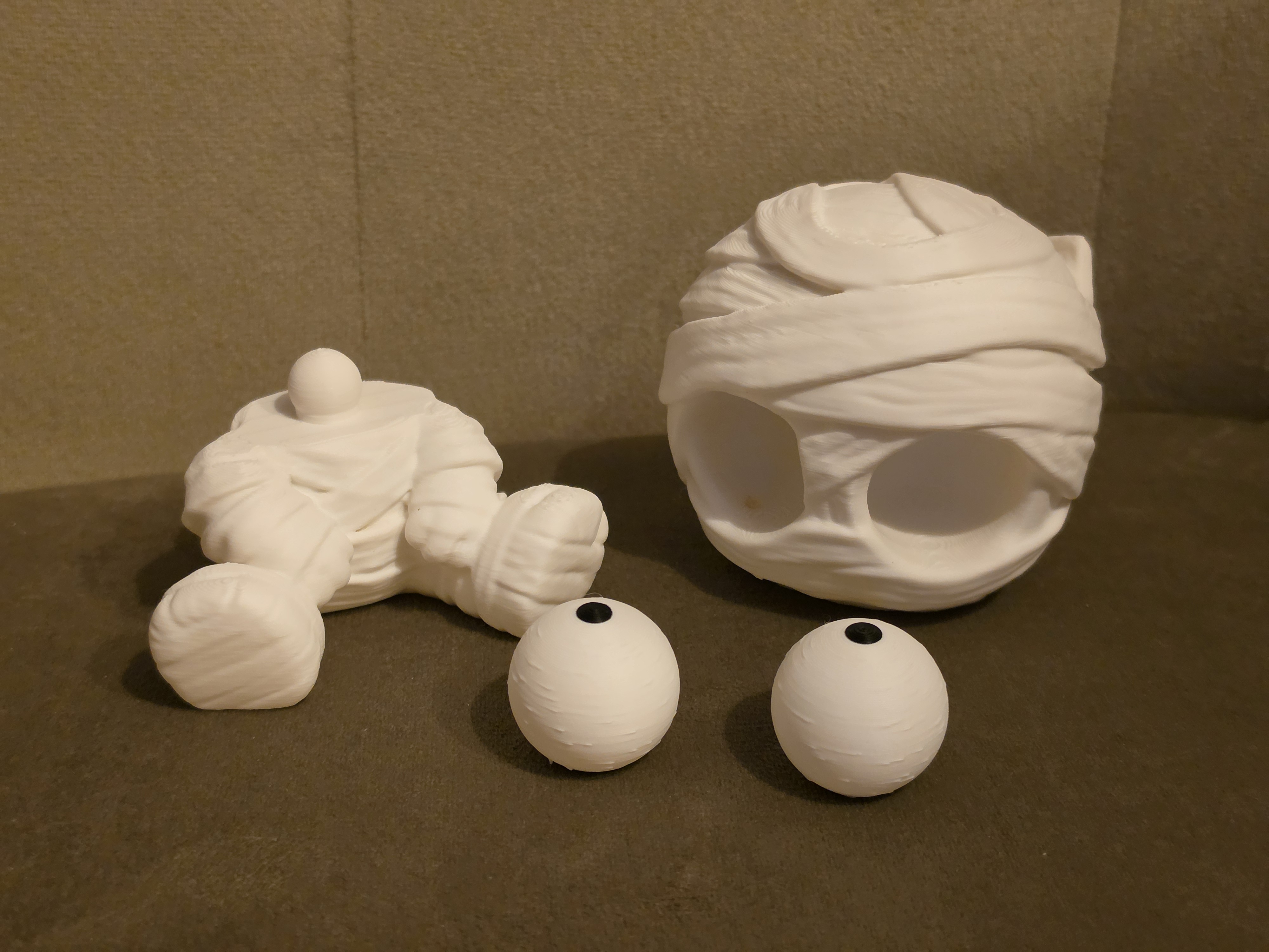 Goofy series– MUMMY Movable Eyes NO AMS halloween - 1