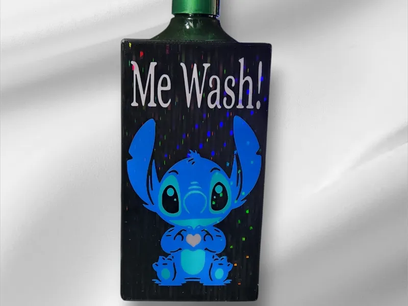 Stitch Me Wash Gel Bath and Body Soap Holder