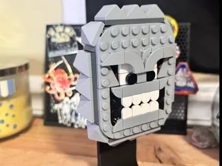 Mini Angry Block  Mount