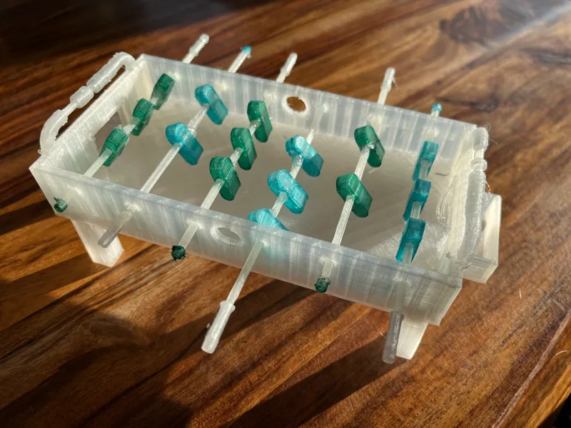 (Working) Mini Foosball Table