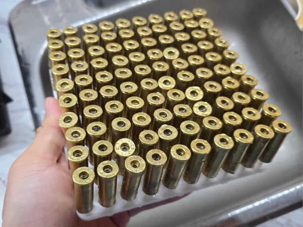 Brass Case Dry Rack 100 rounds for reloading - Free 3D Print Model ...