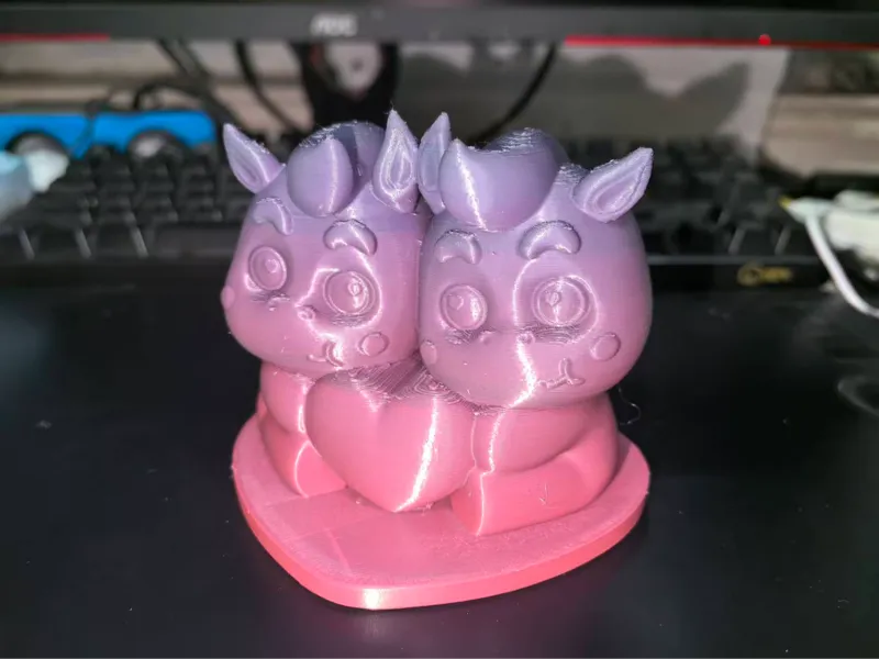 情人节小马摆件