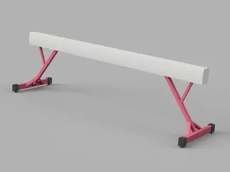 Doll Gymnastics Balance Beam
