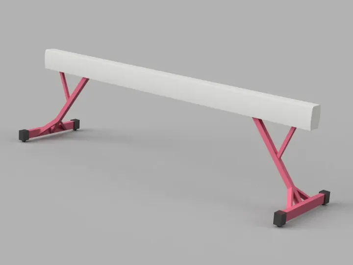 Doll Gymnastics Balance Beam