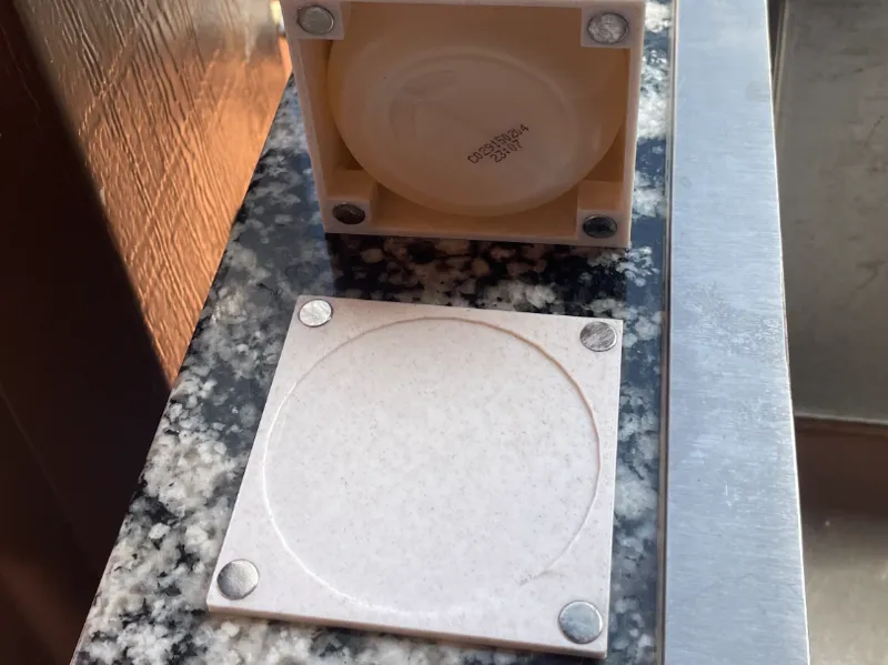 Soap dispenser cover for Mrs. Meyer's