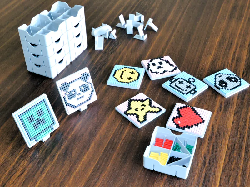 BOX | Pocket Pixel Puzzle System