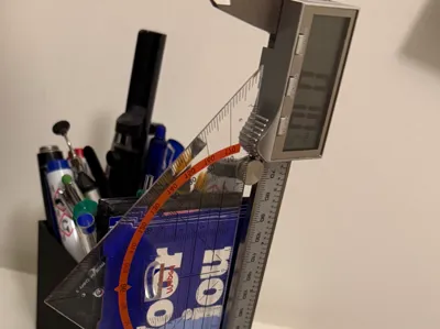 Simple Pen + Caliper + Geo Triangle Holder