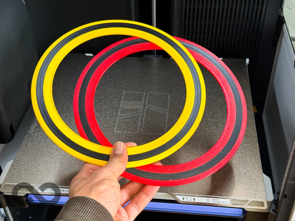 Aerodynamic Flying Ring - V3 - Faster & Smoother - Free 3D Print Model ...