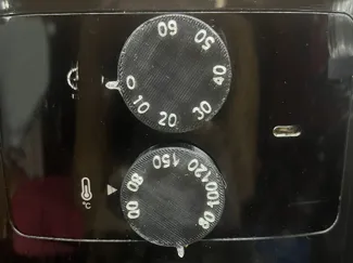 Air fryer temperature knob Philips 9200