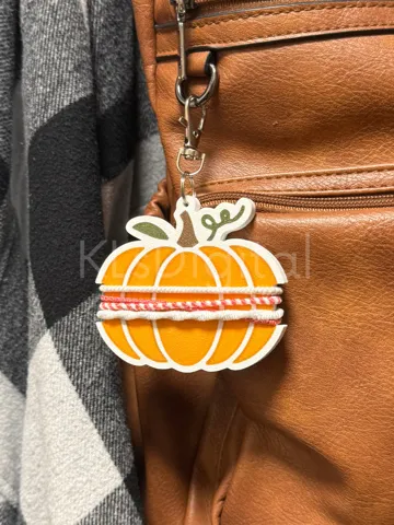 Accesorio para sujetar ligas de cabello: Pumpkin Hair Tie Holder — vista de referencia 2