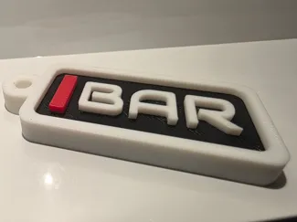 Customizable F1 driver keychain