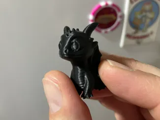 Small egg and dragon hidden magnet 6x2mm & pause