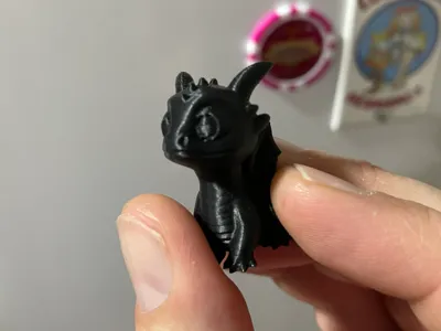 Small egg and dragon hidden magnet 6x2mm & pause