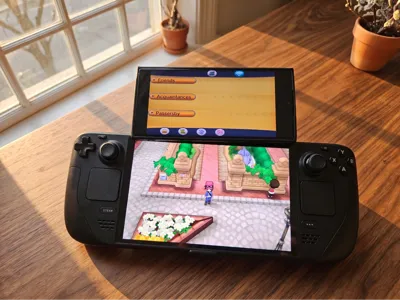 Steam Deck Deckmate Phone Holder