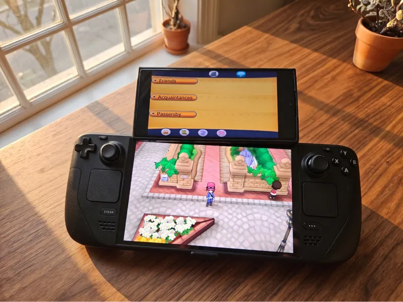 Steam Deck Deckmate Phone Holder