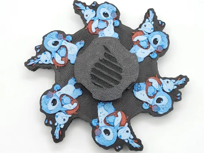 Stitch Zoetrope Spinner (READ DESCRIPTION)