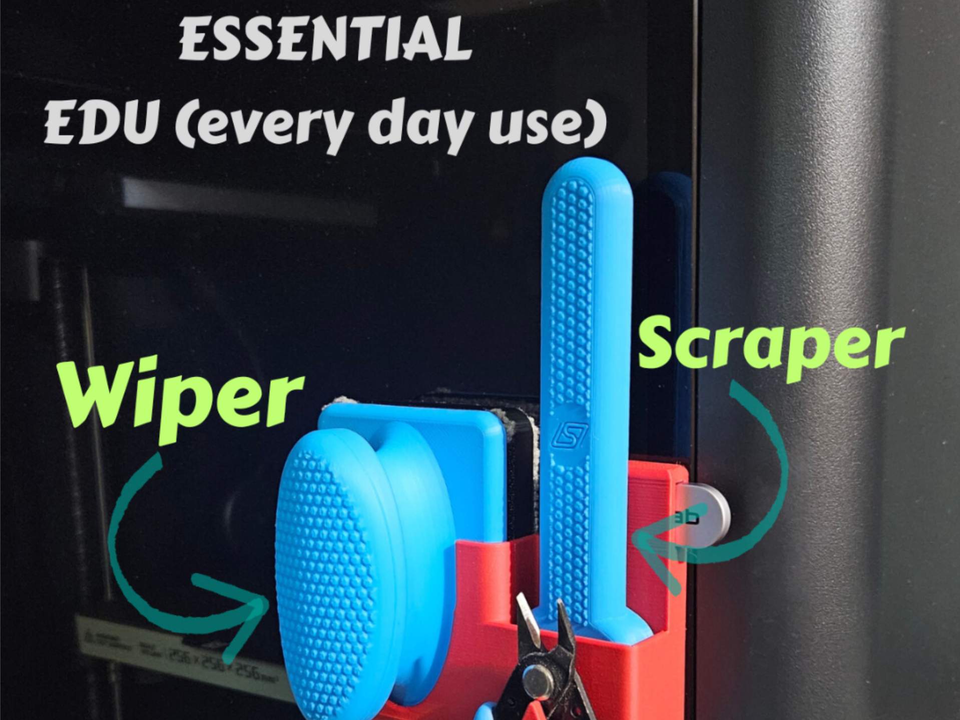 Plate Scraper & Wiper