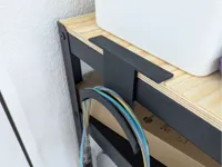 Range-câble à fixer sous la table — photo 2
