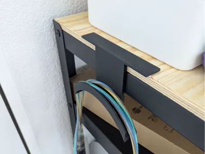 Cable holder for table