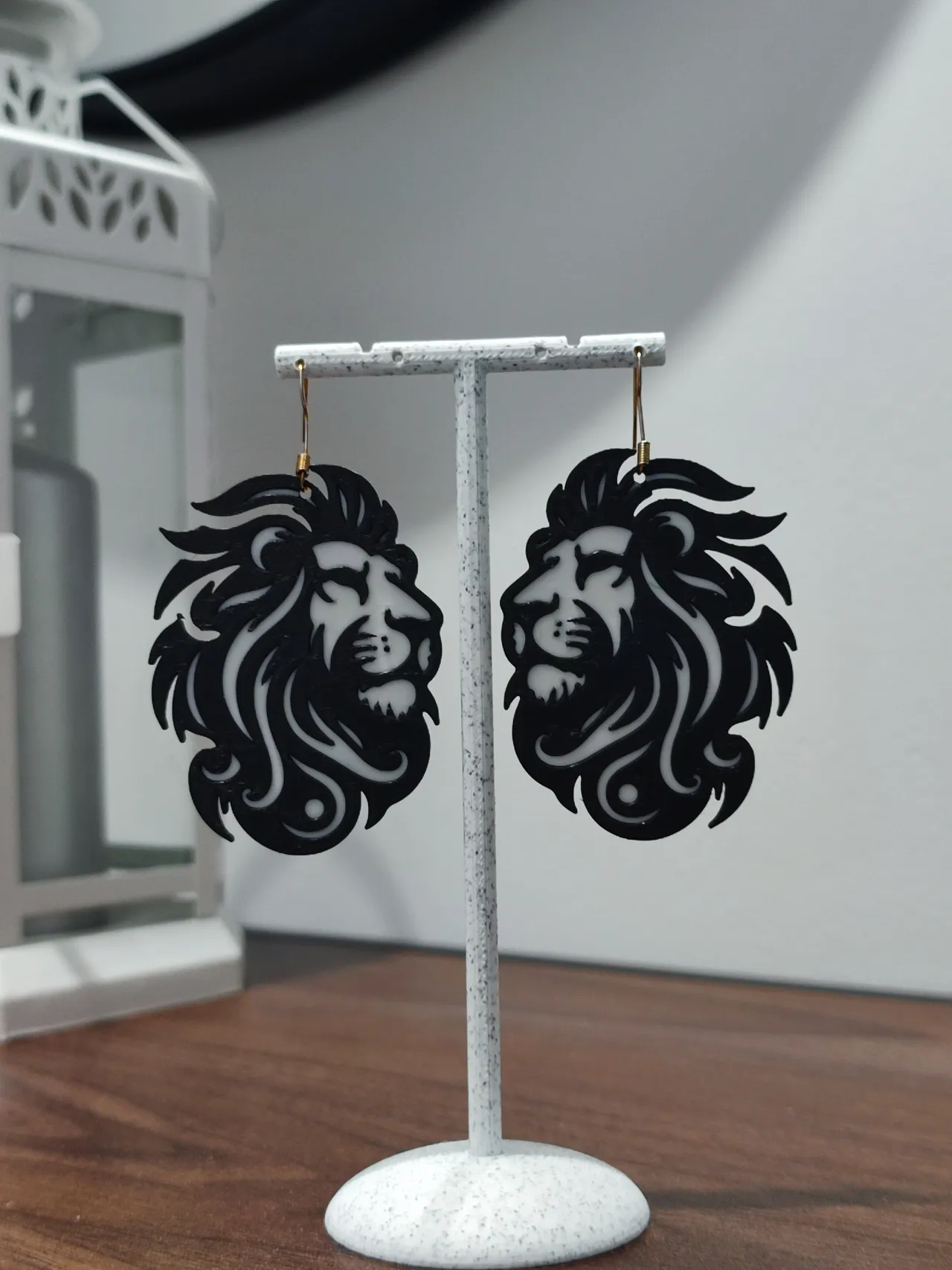 Aretes Rugido de Ébano view 2