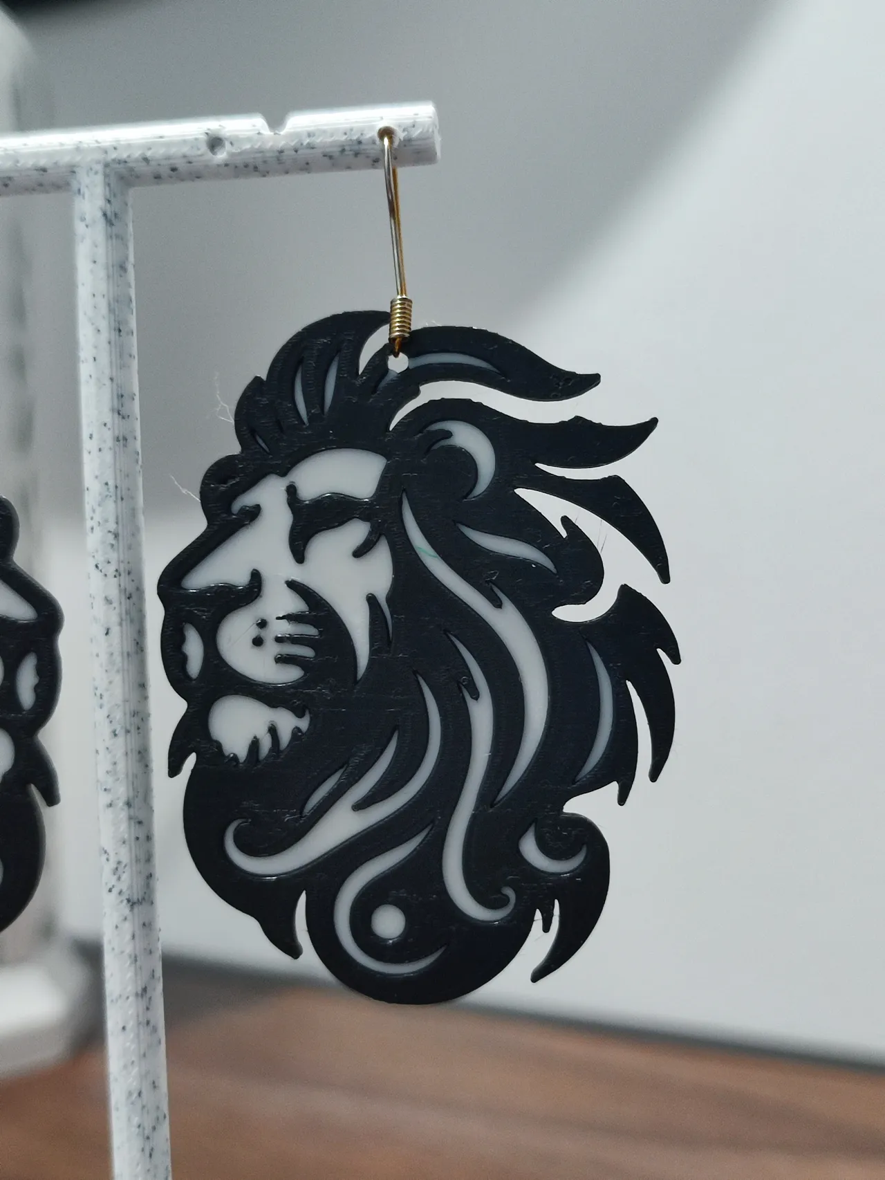 Aretes Rugido de Ébano view 4