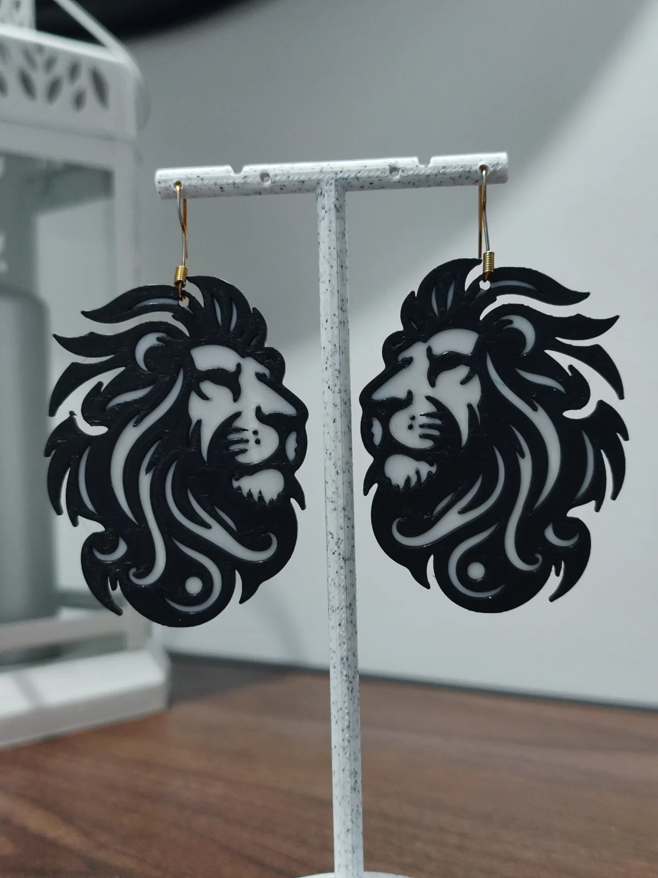Aretes Rugido de Ébano view 3