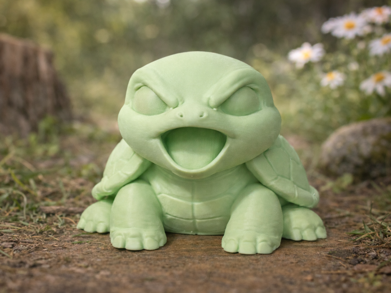 Grumpy Tank the Turtle - Cozy Animal Collection