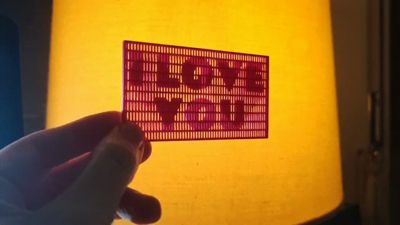 Illusion card - I love you