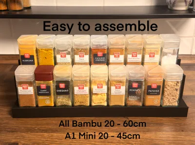 Modular Spice Rack – Various Plug-in Sets