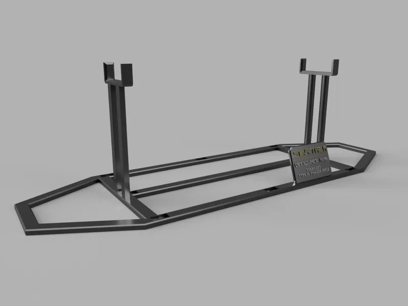 Phaser Rifle Type 3 Stand - Star Trek