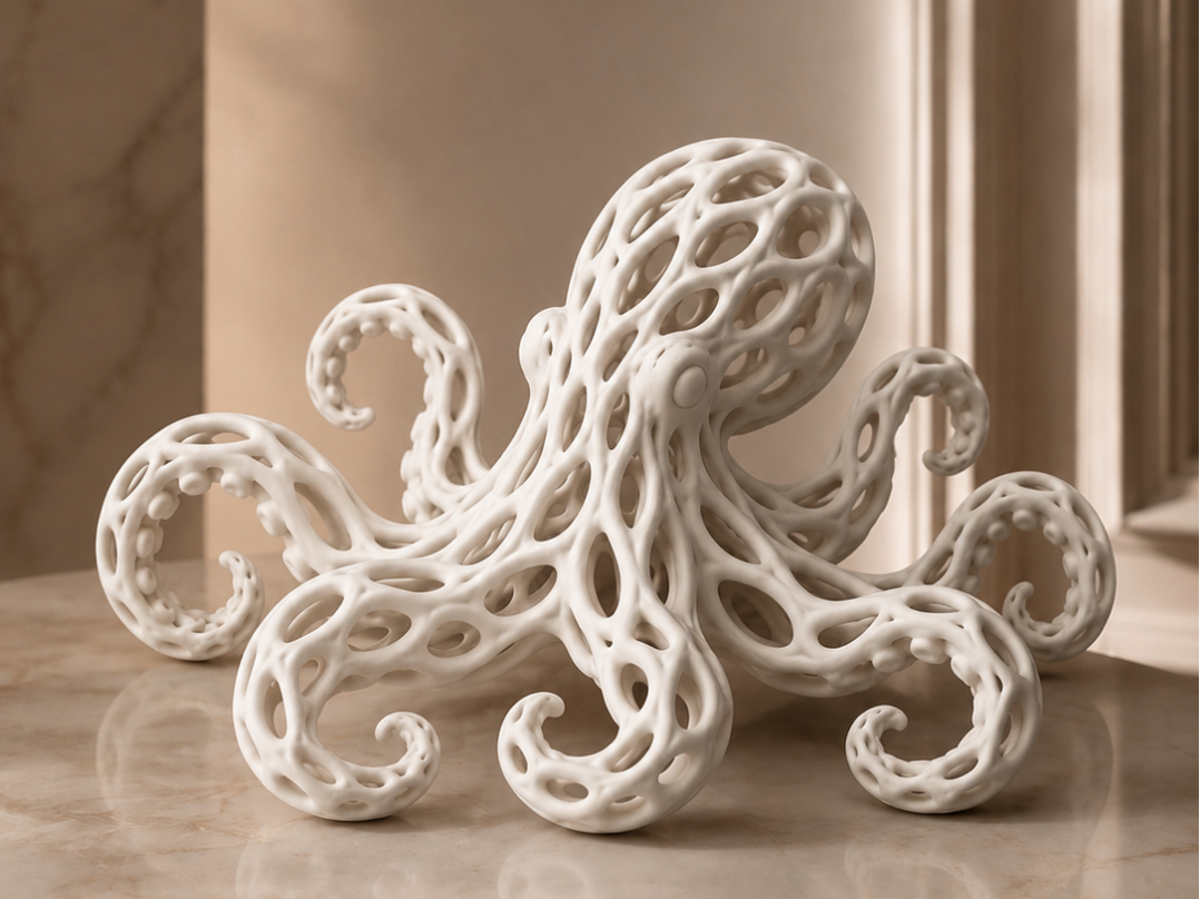 Miniatura 1 do modelo 3D VORONOI OCTOPUS