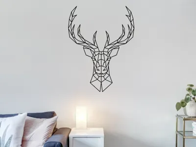 Deer Art wall