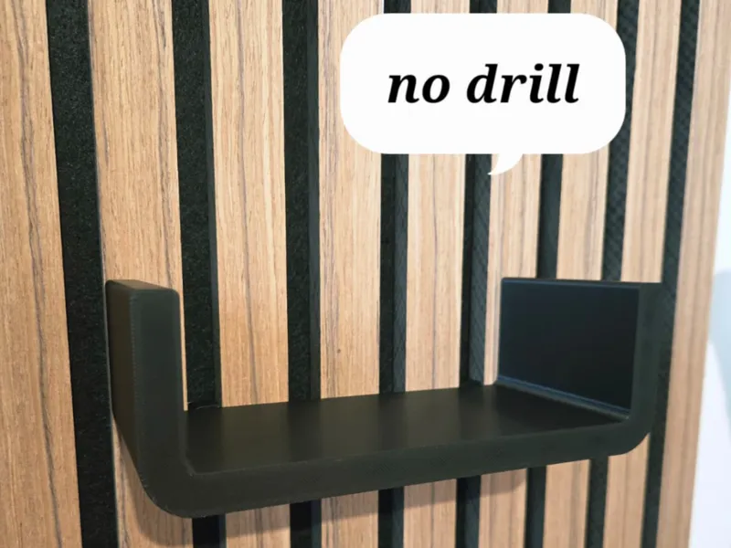 Mensola a "U" per pannelli acustici
