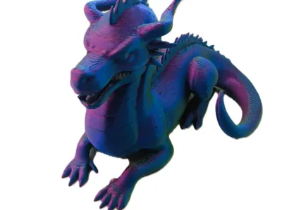 Fantasy AI dragon