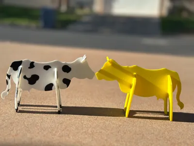 Puzzle Cow