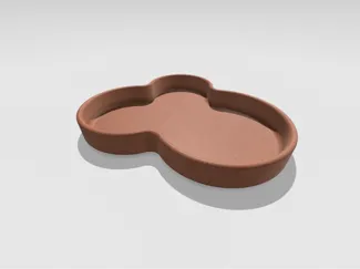 Minimalist Catch all tray "Three Ways Tray"