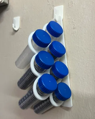Hanging 50ml Centrifuge Tube Holder - Coffee