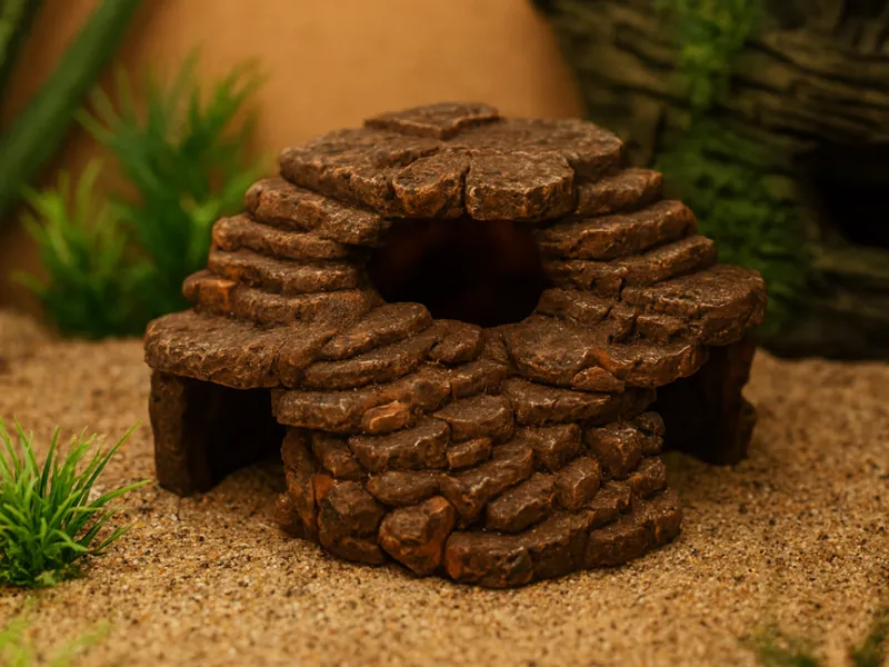Terrarium-Deko: skalierbar & bemalbar