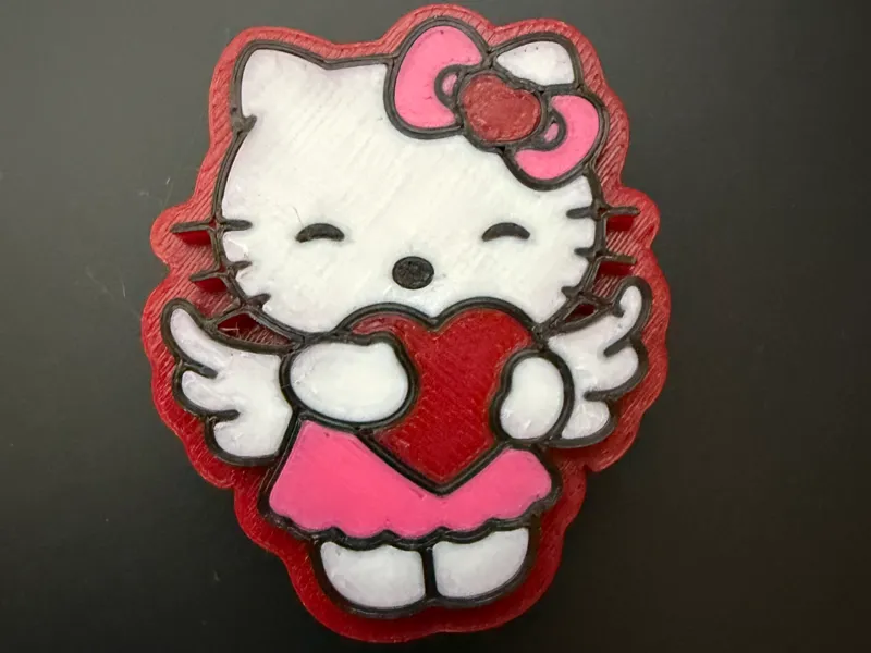 Hello Kitty Valentines Angel