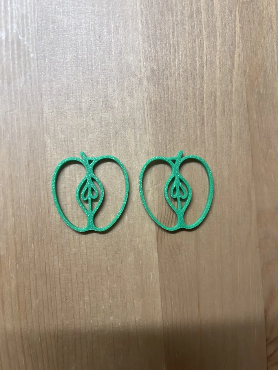 Apple Earrings view 2