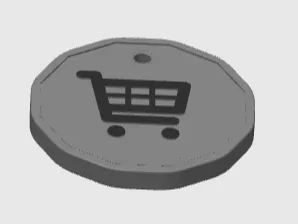 5 sheckel cart coin