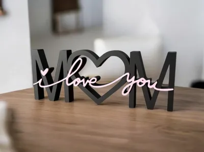 MOM - i love you - Mother's Day Gift