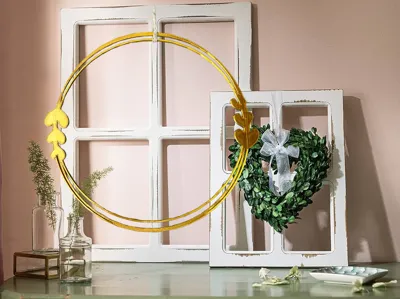 Heart Door Wreath | 18 cm | Customizable