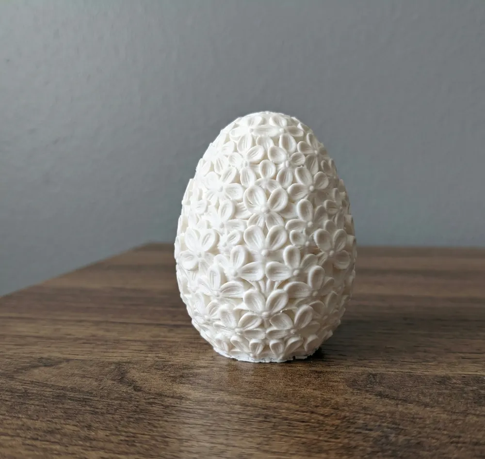 Floral Easter Eggs Collection - Free 3D Print Model - MakerWorld