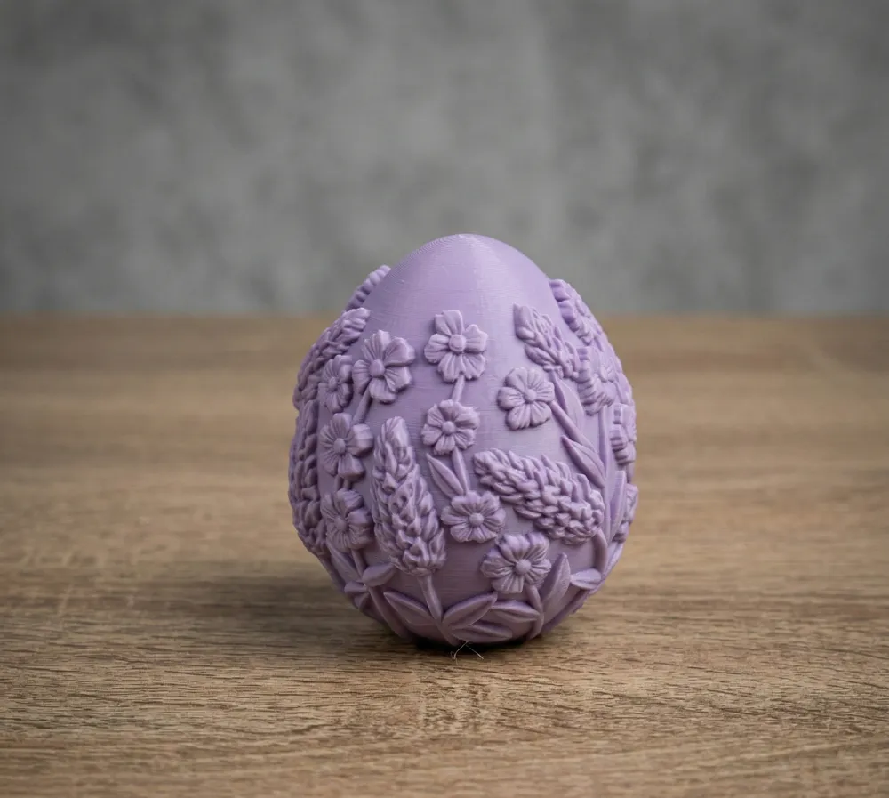 Floral Easter Eggs Collection - Free 3D Print Model - MakerWorld