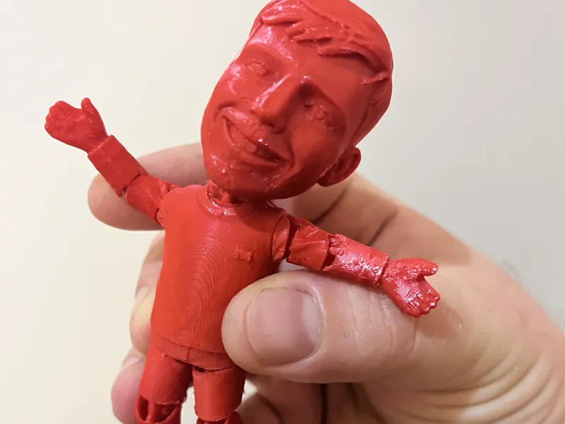 Flexi MrBeast Keychain